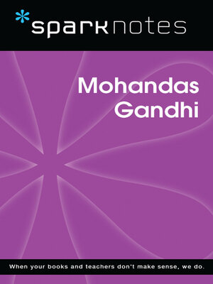 cover image of Mohandas Gandhi (SparkNotes Biography Guide)